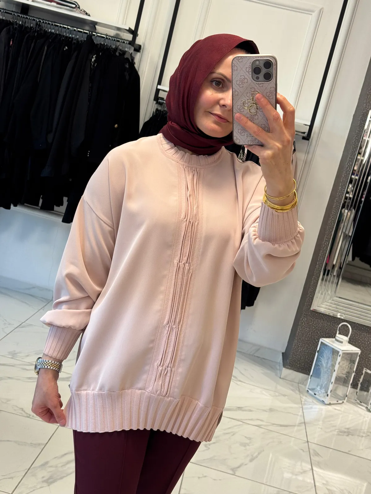 Ghisa Tunik Pudra