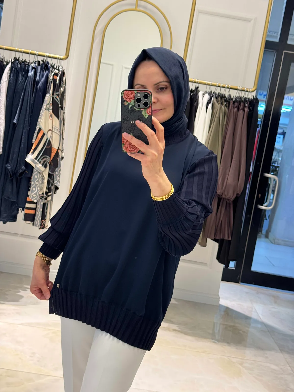 Ghisa Tunik  - Lacivert