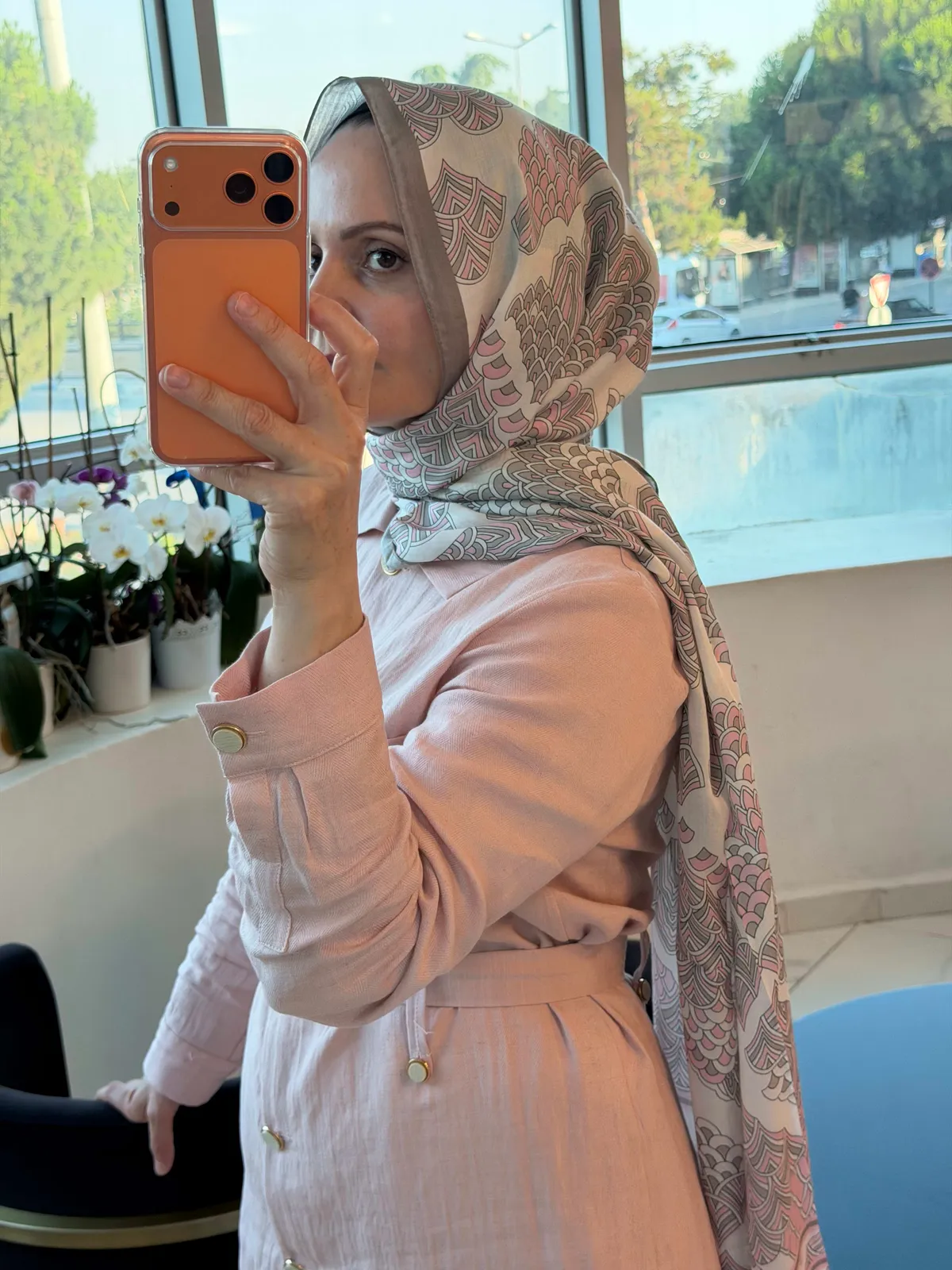 CLOCHE PALMA ŞAL - Pembe