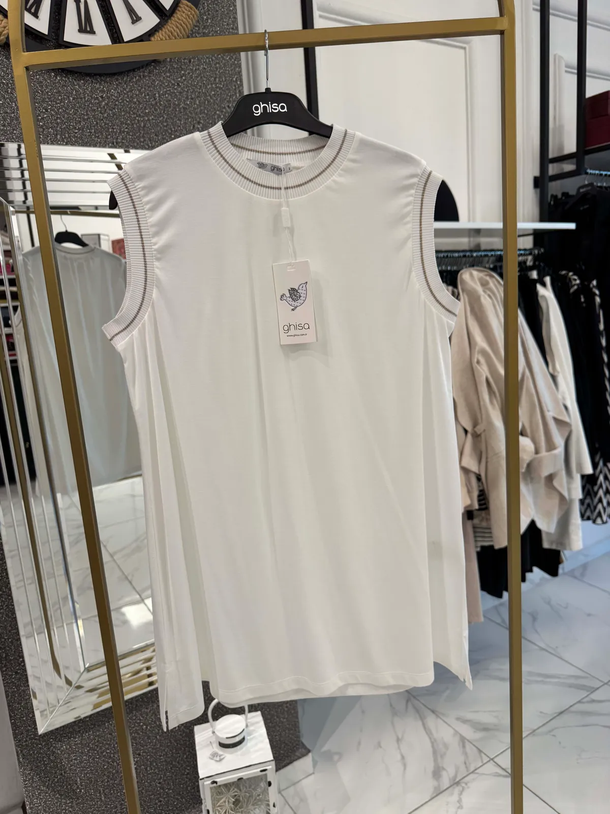 Basic Kolsuz içlik  - Beyaz
